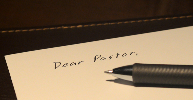A Letter from an Unsatisfied Churchgoer
